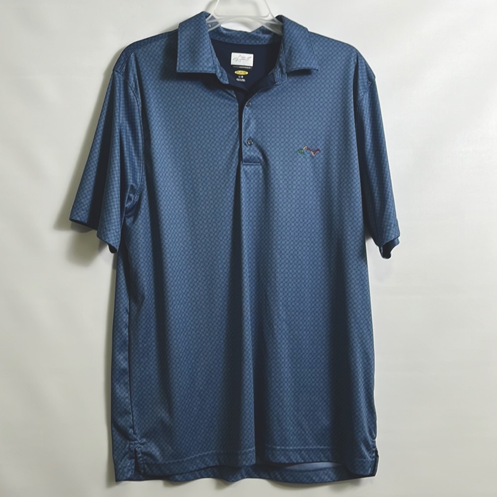 Greg Norman Blue Polo Shirt